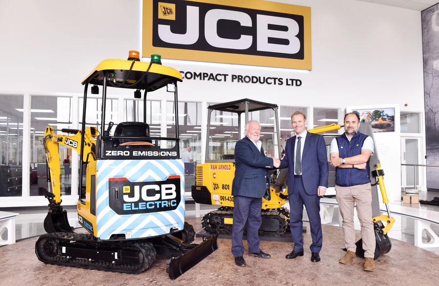 JCB電動微挖再獲新訂單！